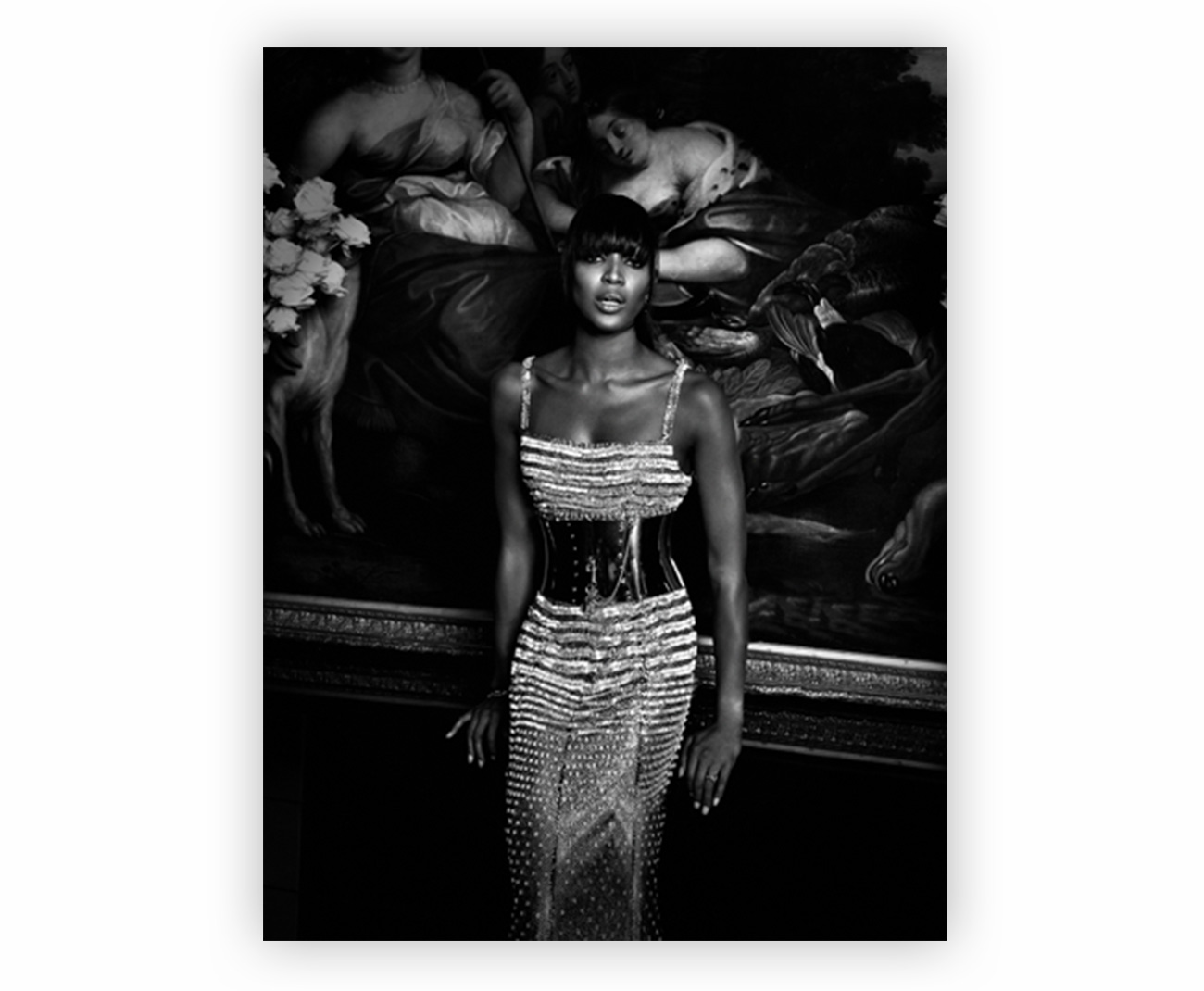 Naomi Campbell for Dolce & Gabbana.