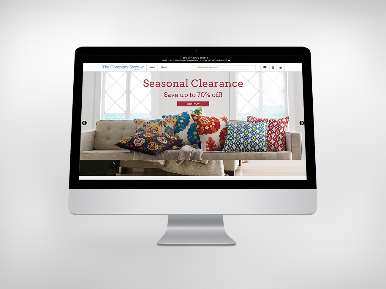 TheCompanyStore, a leader in high-quality home textiles.